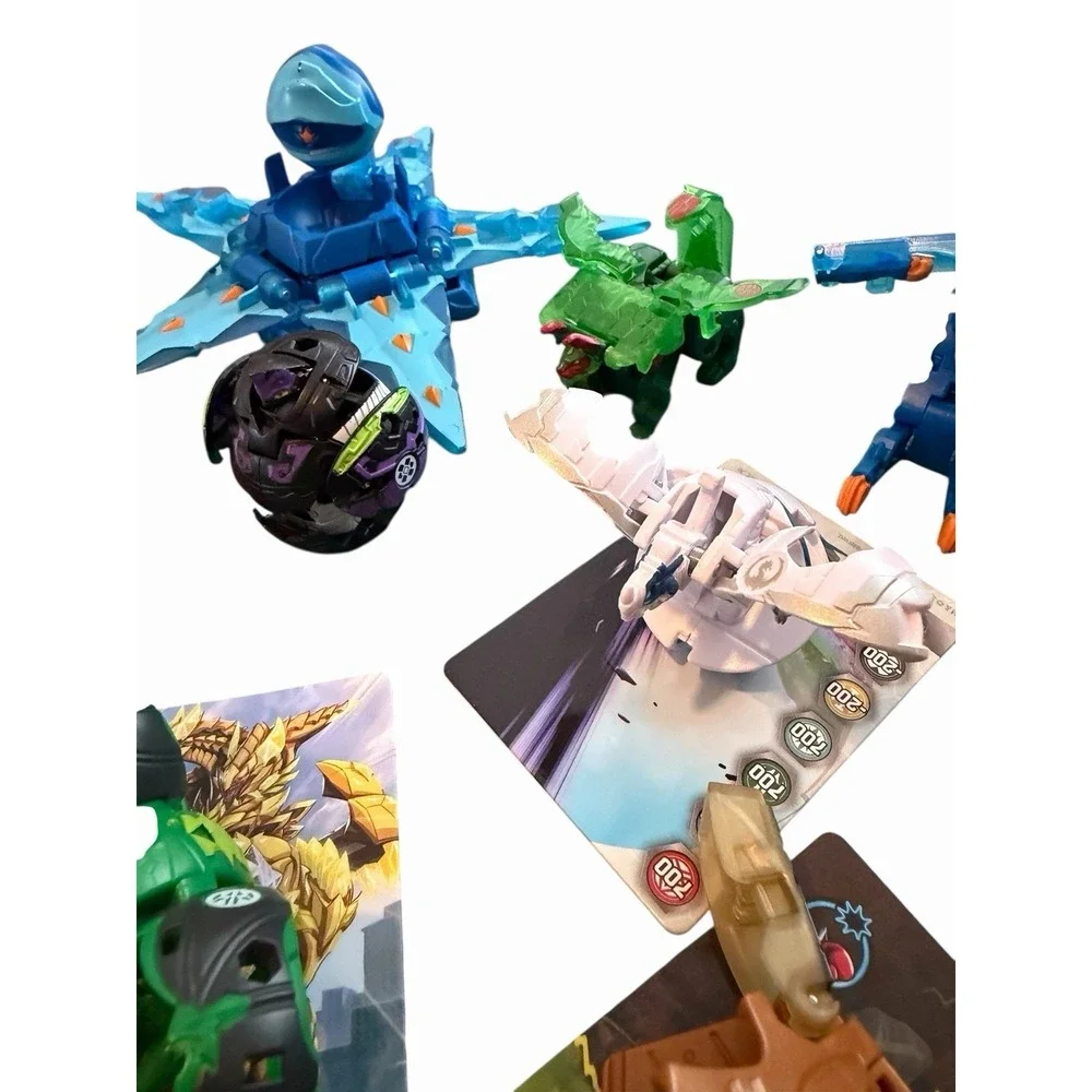 BAKUGAN Battle Brawlers Geogan Rising FIGURE LOT Of 11 Deka And Various